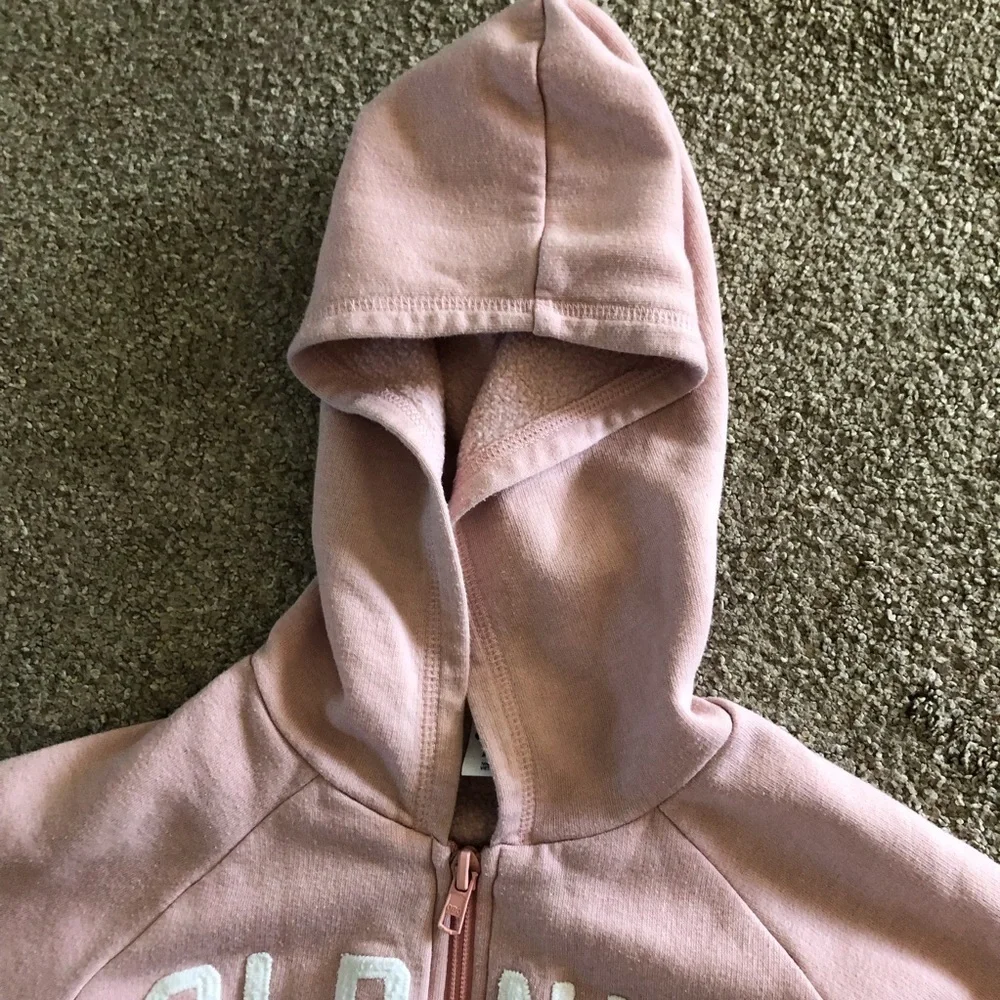 Old Navy pink zip up sweet shirt hoodie in size XS